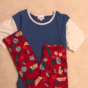 Kids two for one LLR tween leggings, Gracie top 14